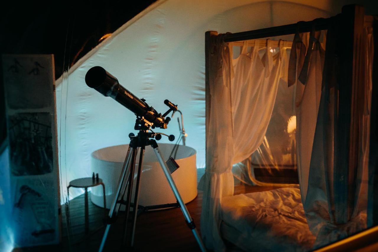 Hotel Burbujas Astronomicas Albarari Sanxenxo Exteriér fotografie