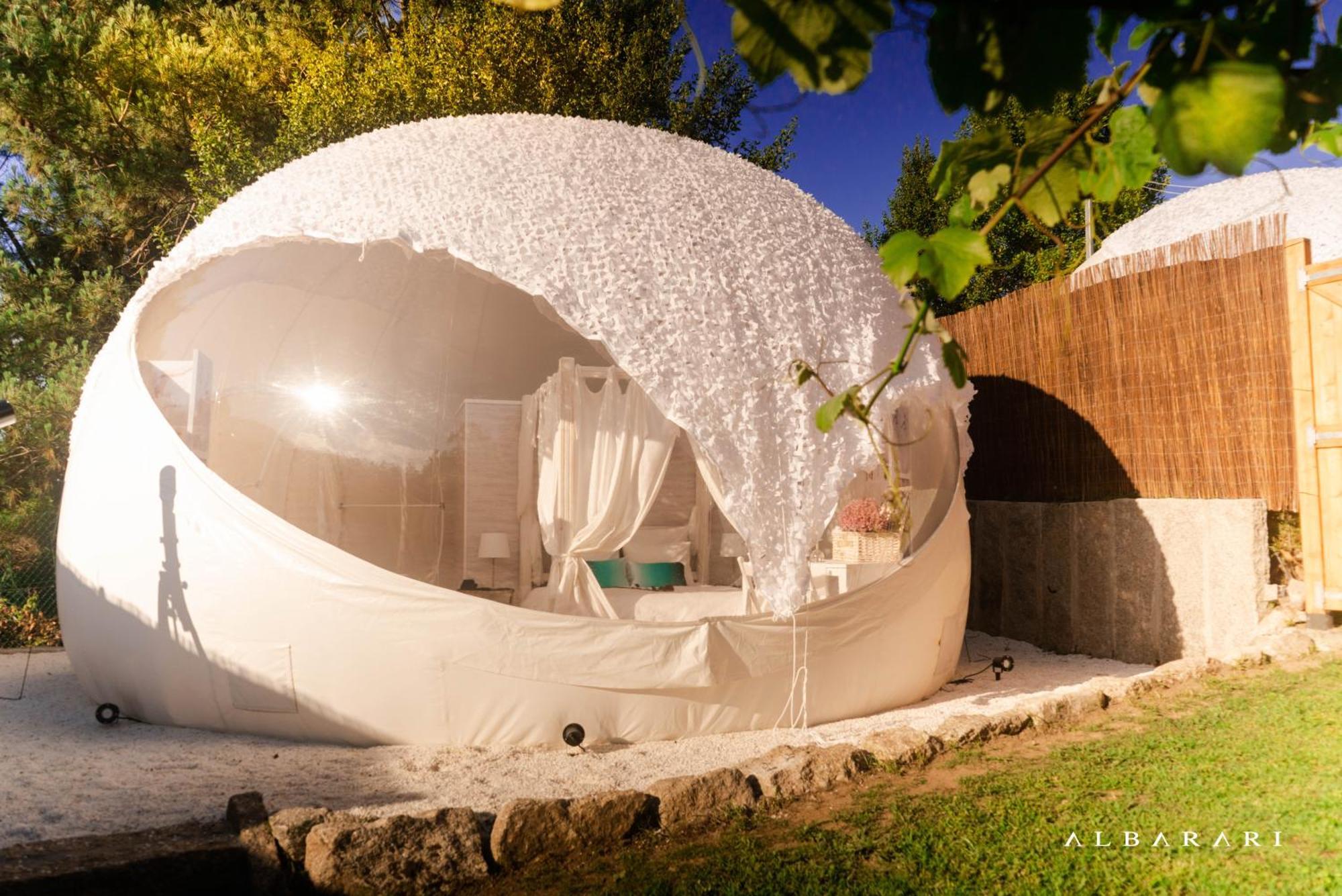 Hotel Burbujas Astronomicas Albarari Sanxenxo Exteriér fotografie